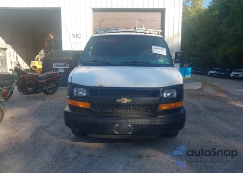 2015 Chevrolet Express 2500 Work Van from USA, damaged, VIN 1GCWGFCF9F1152497